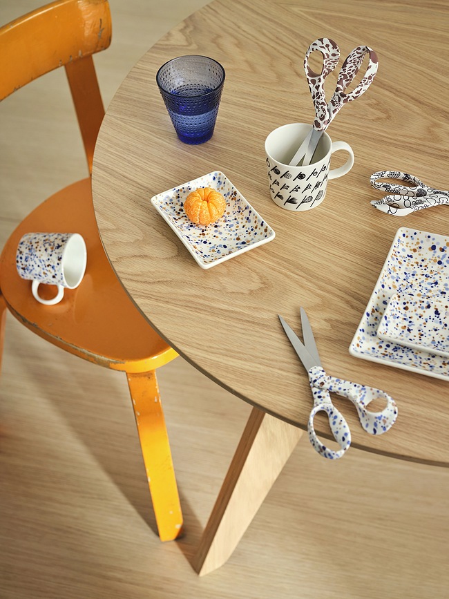 Oiva Toikka Helle Tasse 400 ml, bleu-marron