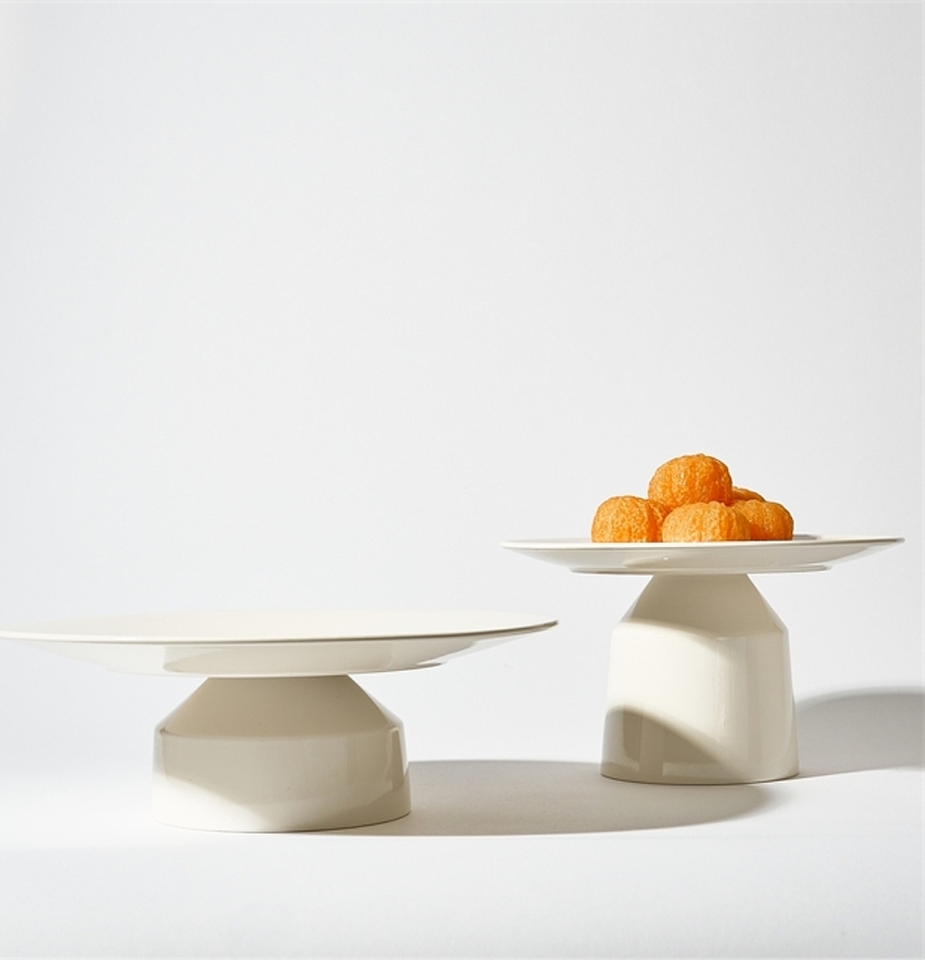 Bandeja Solare alta, blanca