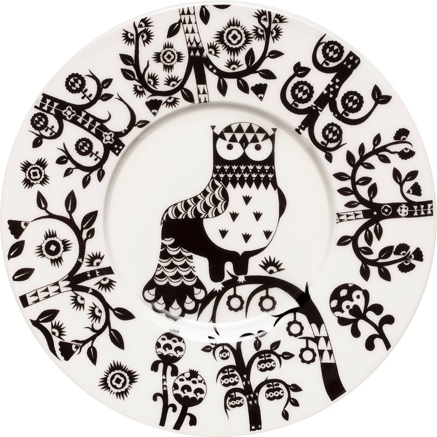 Platillo para taza de té Taika, negro