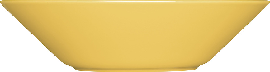 Plato Hondo Teema, 21 cm, color miel