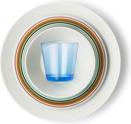 Plato grande Origo, naranja