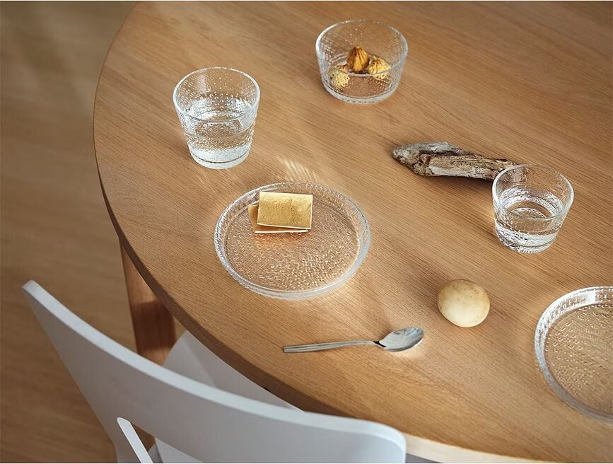 Plato Tundra, 15,4 cm, transparente