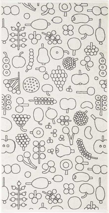 Prosop de baie Oiva Toikka Frutta 70 x 140 cm gri