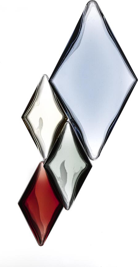 Ruutu Βάζο, 14 εκ., μπεζ