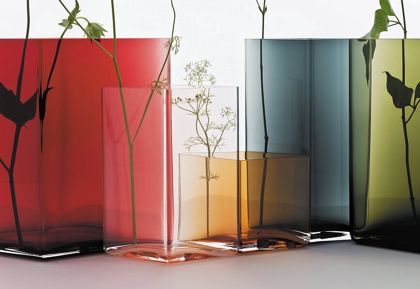 Ruutu Vase 20,5 cm x 27 cm, cuivre