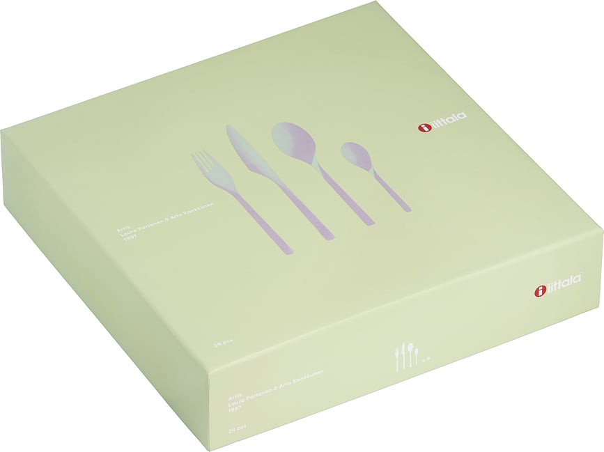 Service de couverts Artik acier poli, 24 pièces