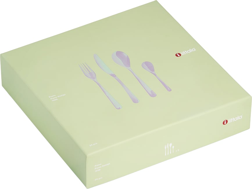 Set de cubiertos de postre Piano, 12 piezas