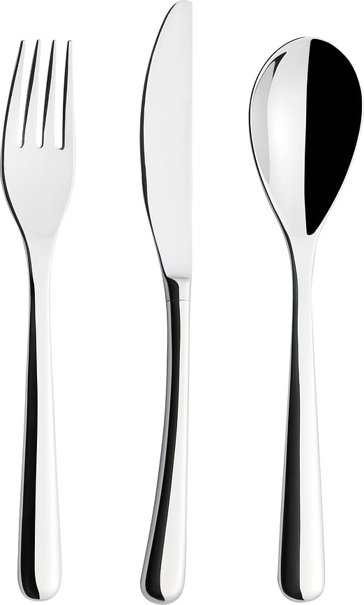 Set de cubiertos de postre Piano, 12 piezas