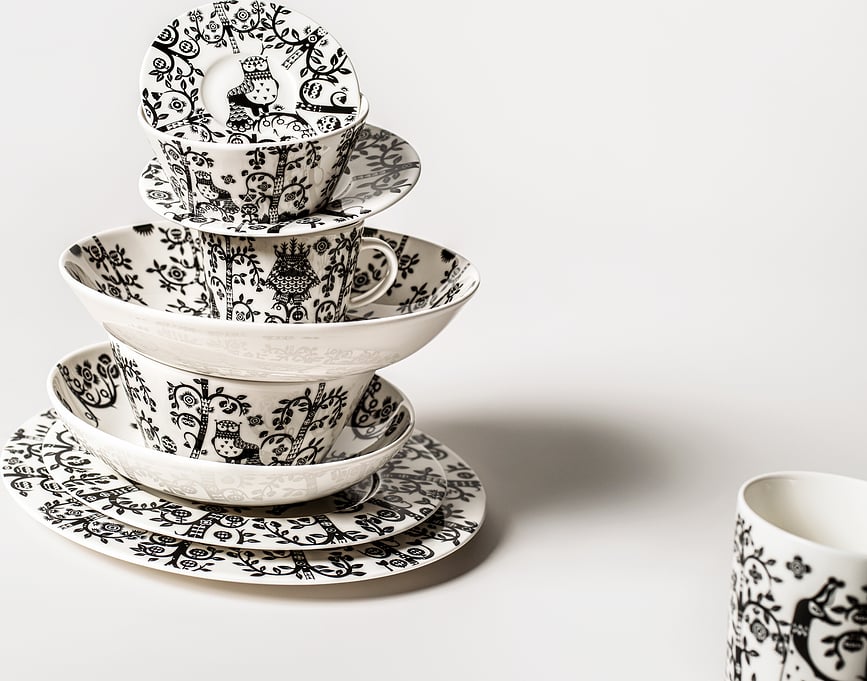 Soucoupe pour tasse à thé Taika, bleue