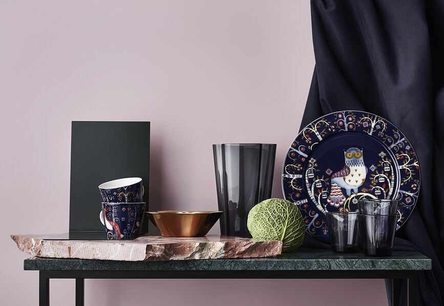 Taika Skodelica za kapučino brez podstavka, modra