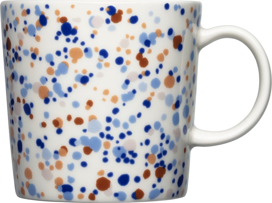 Taza Oiva Toikka Helle, 300 ml, azul y marrón