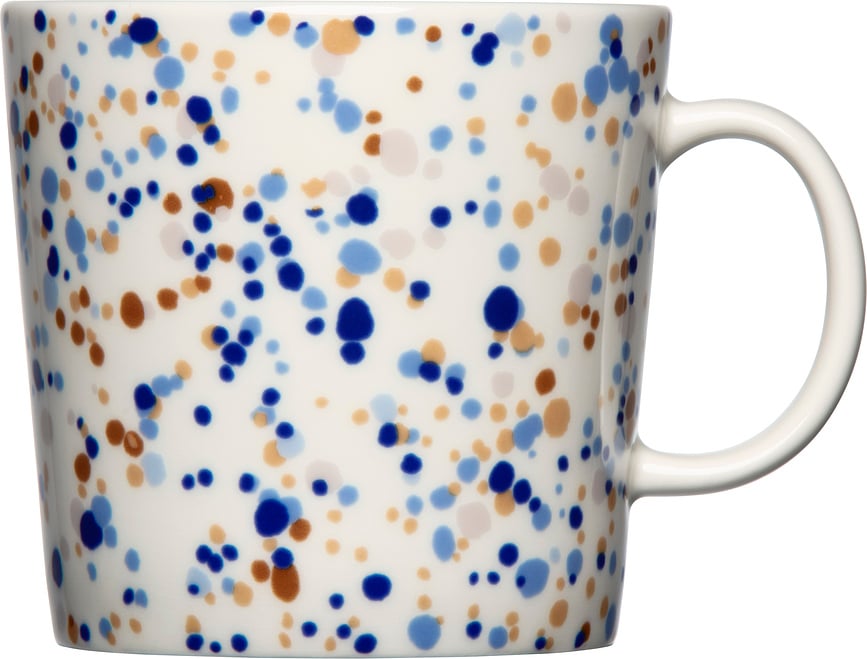 Taza Oiva Toikka Helle, 400 ml, azul y marrón