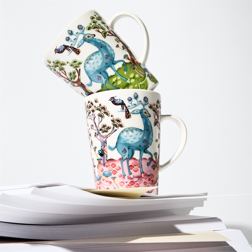 Taza Satumetsä 400 ml, rosa