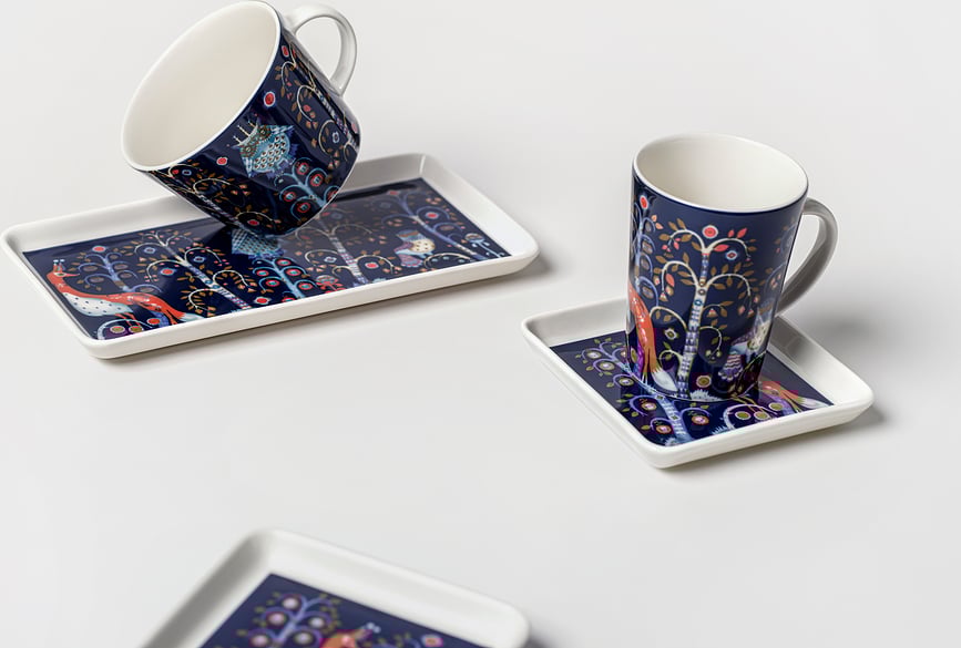 Taza Taika 300 ml, roja