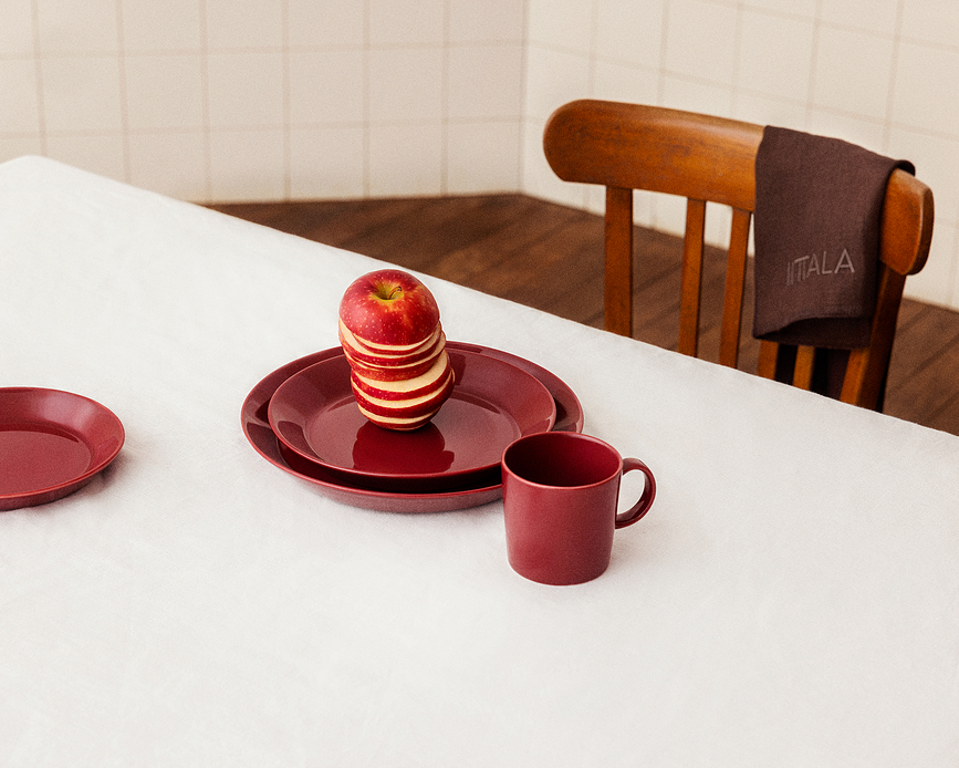 Assiette Teema 17 cm, rose