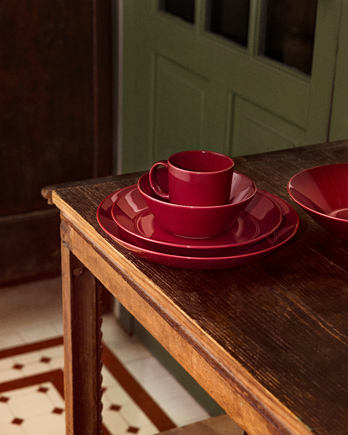 Assiette Teema 17 cm, rose