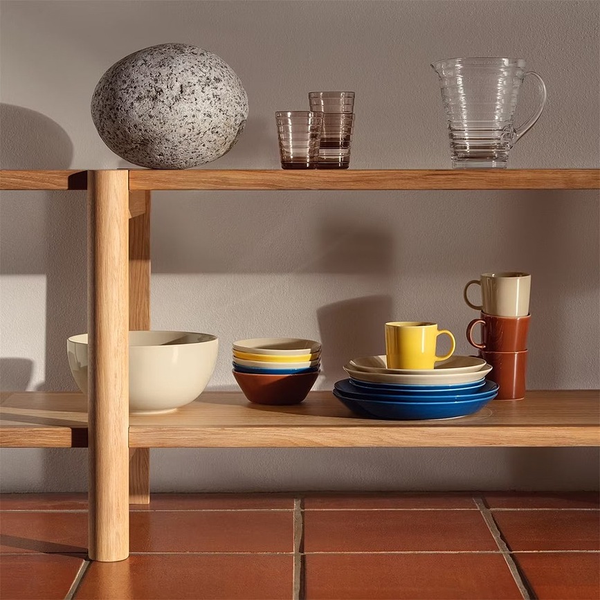 Teema Assiette 23 cm, bleue