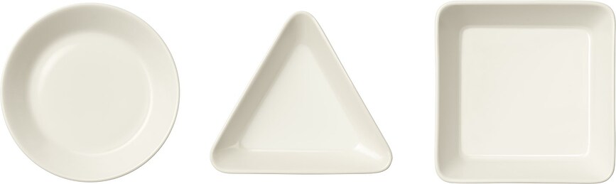 Teema Assiettes à apéritif, Lot de 3