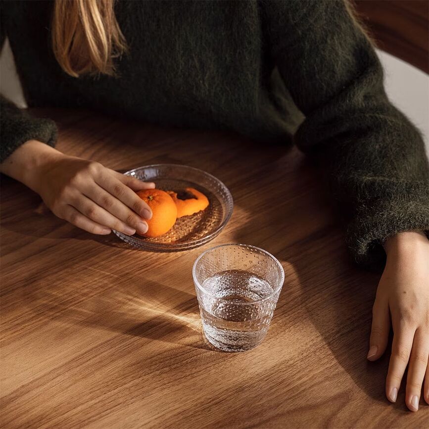 Tundra Assiette 15,4 cm, transparente