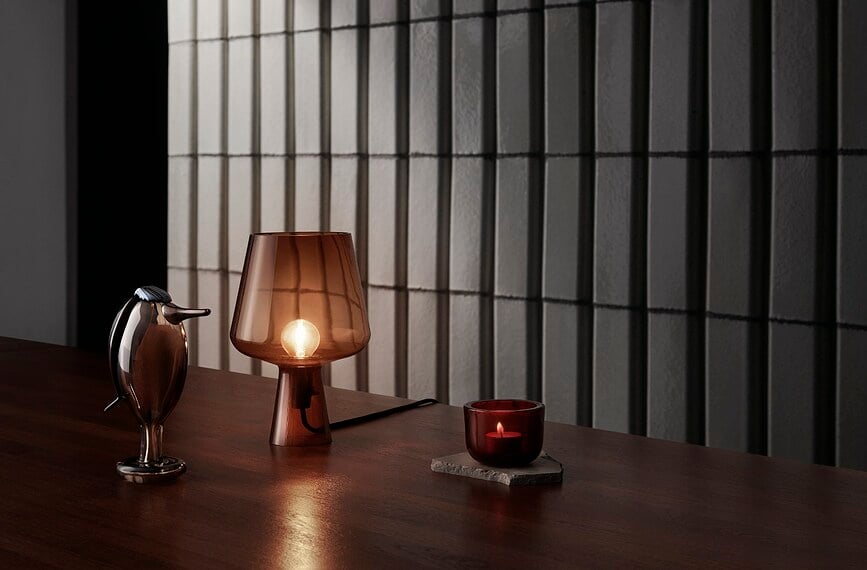 Valkea Svijećnjak za lučice ultramarin