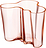 Vase Aalto 16 cm, rose clair