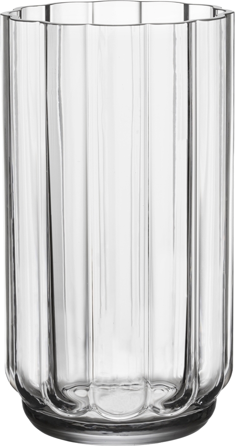 Vase Play 18 cm, transparent