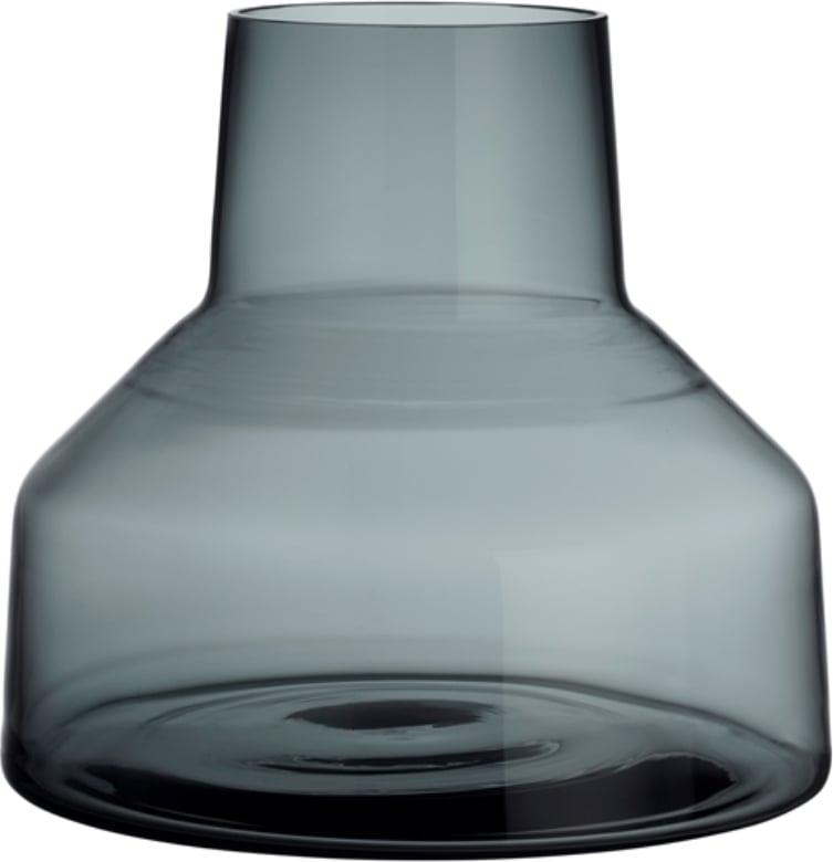 Vase Solare 20 x 22 cm, grau