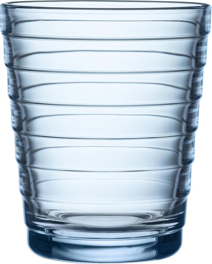 Vasos Aino Aalto, 220 ml, azules, Pack de 2