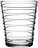 Vasos Aino Aalto, 220 ml, transparentes, Pack de 2