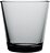 Vasos Kartio 210 ml, grises, 2 unidades