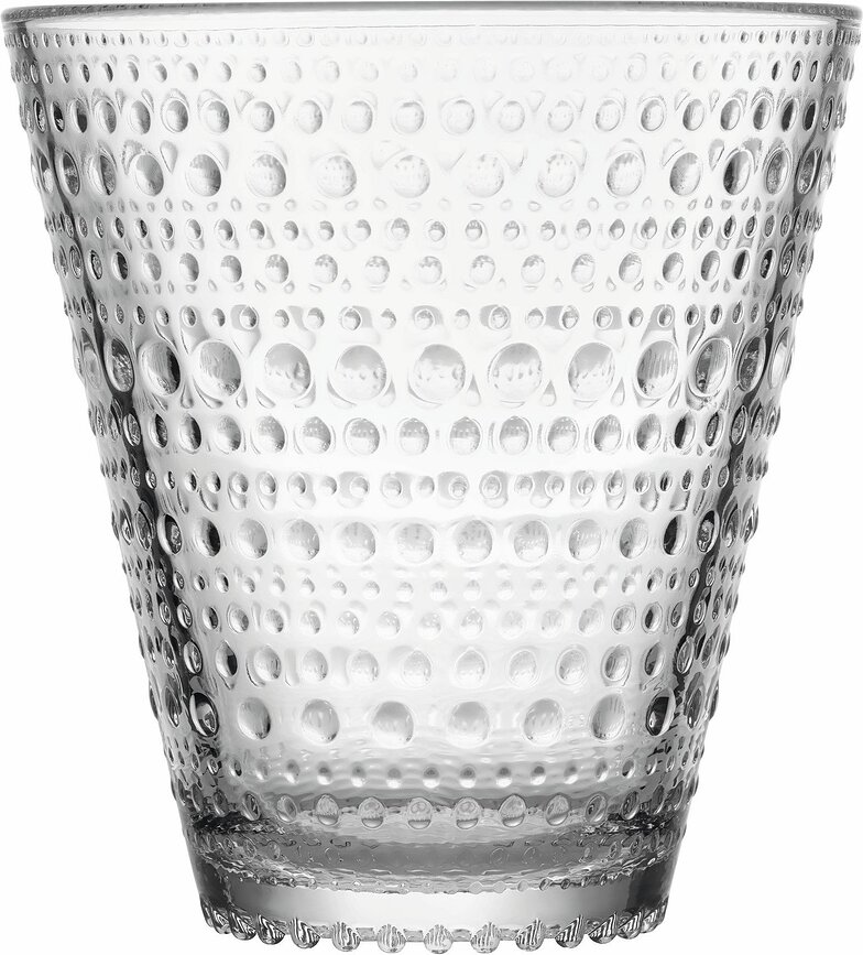 Vasos Kastehelmi, transparentes, 2 unidades