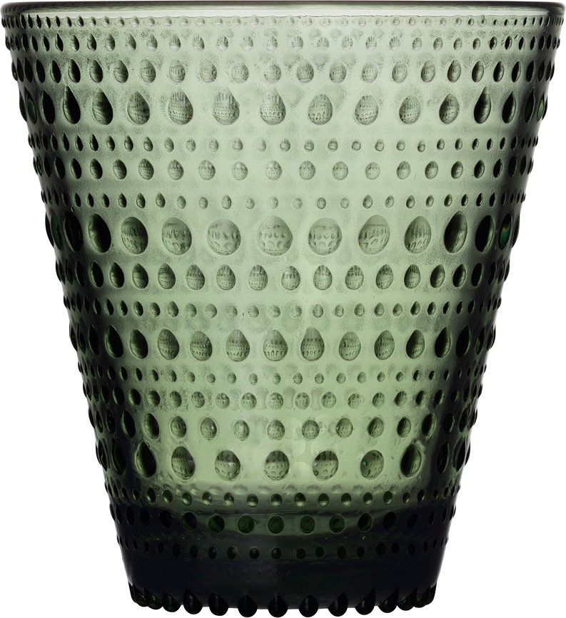 Vasos Kastehelmi verdes, 2 unidades