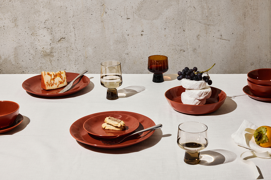 Verres à vin Solare 400 ml, gris, lot de 2