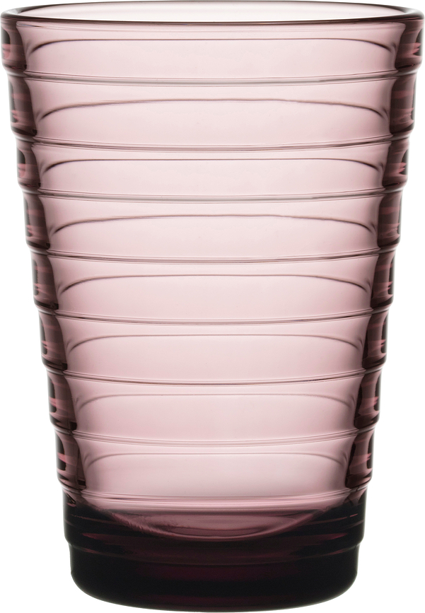 Verres Aino Aalto 330 ml, roses, lot de 2