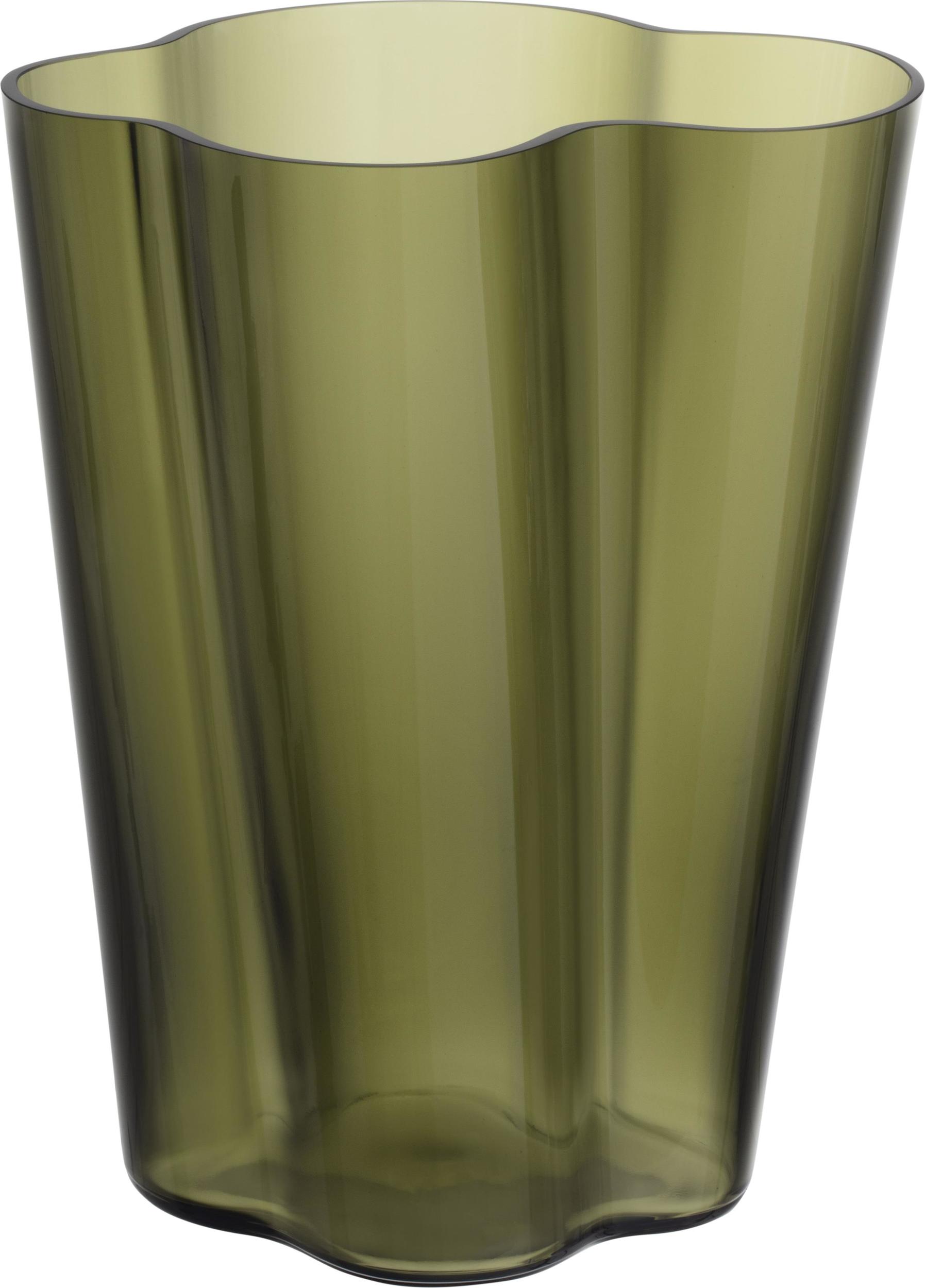 Wazon Aalto 27 cm zieleń mchu