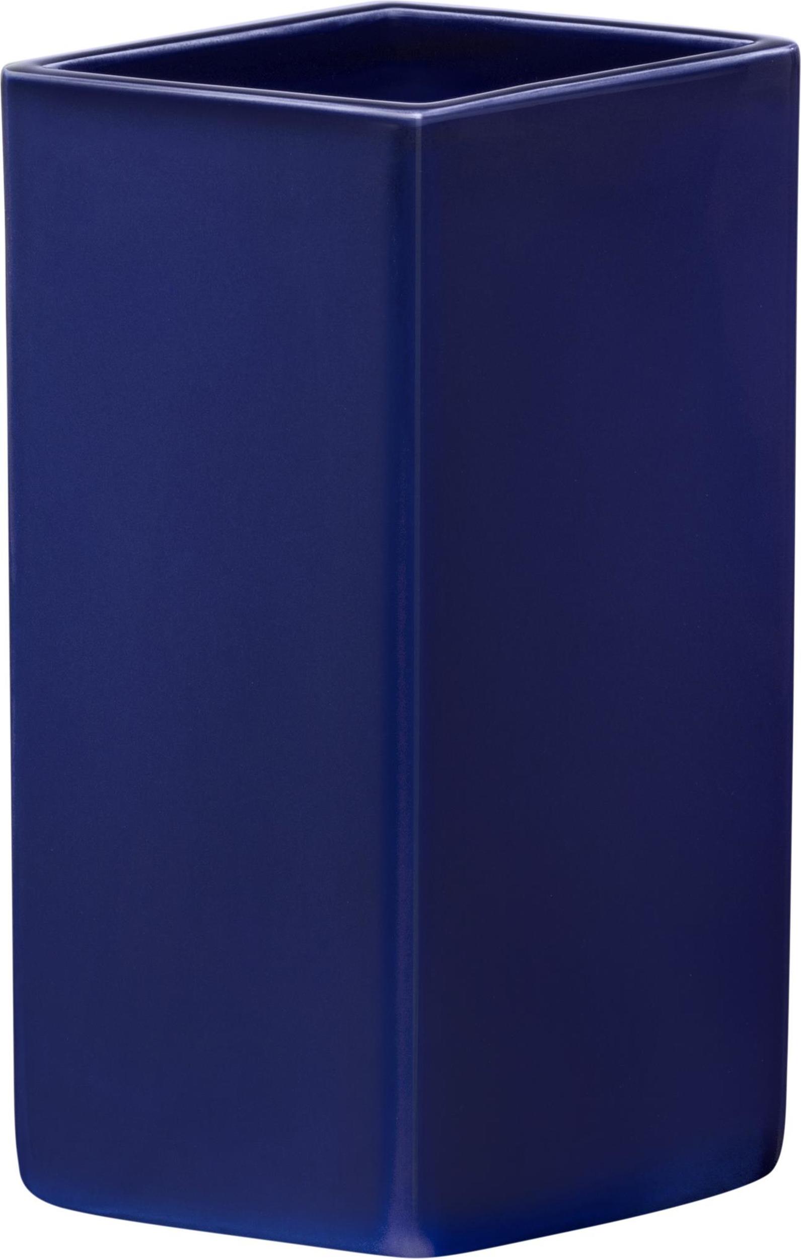 Wazon Ruutu 18 cm granatowy