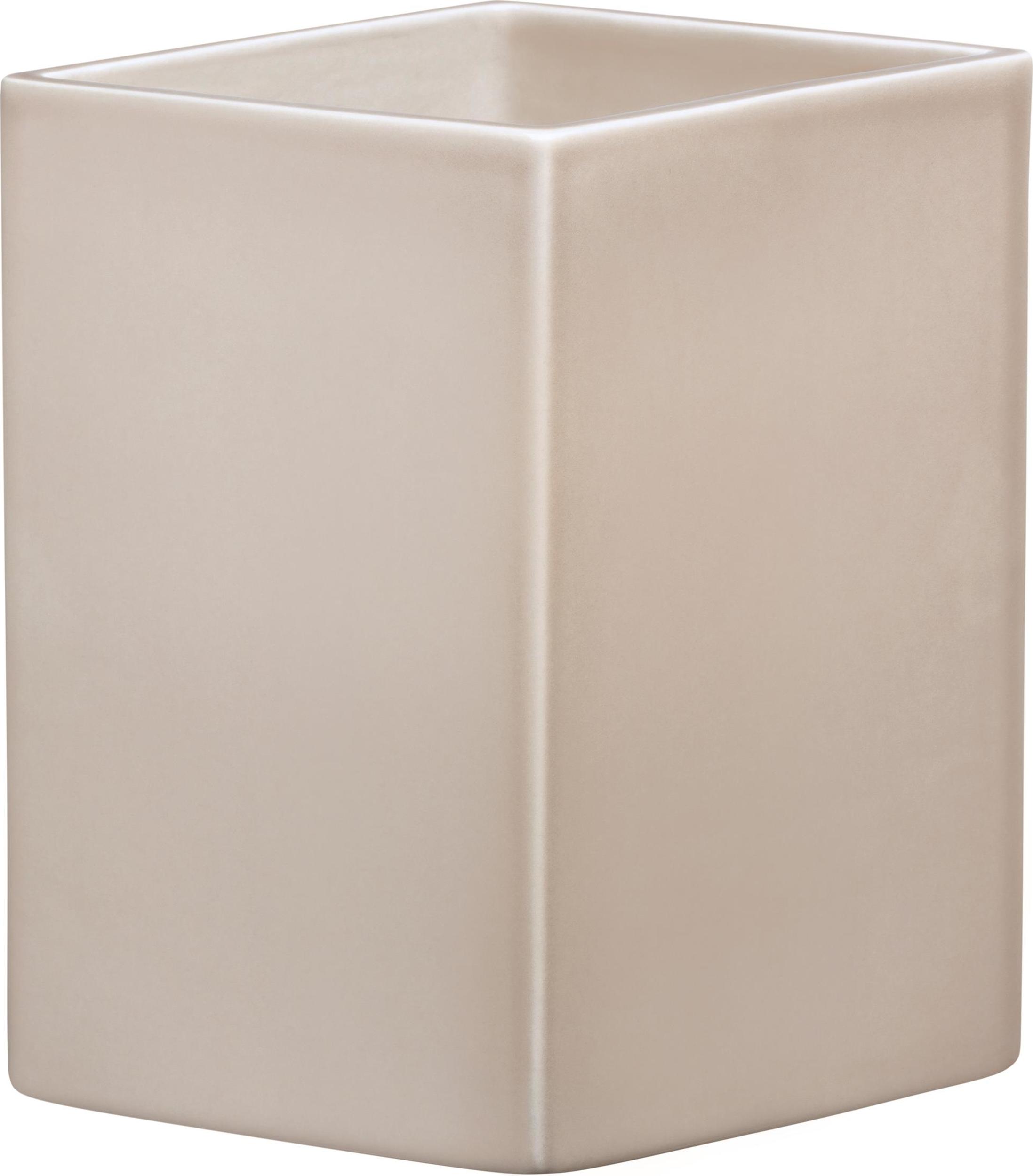 Wazon Ruutu 22,5 cm beżowy