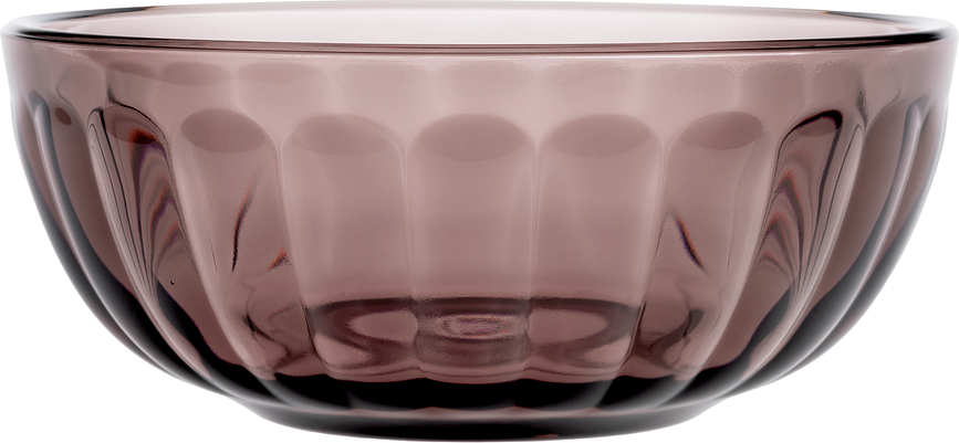 Zdjela Raami 360 ml, ružičasta, staklena