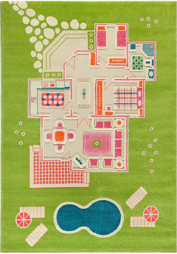 IVI Tapis, motif Maison de Poupée, 160 x 230 cm