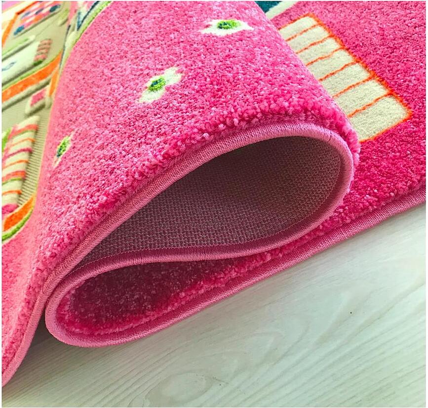 IVI Tapis Motif Maison de Poupées, 160 x 230 cm, vert