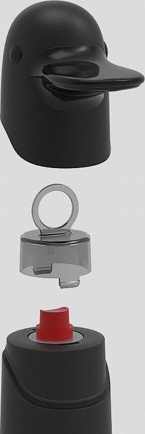 Phoenix Extincteur de cuisine, noir