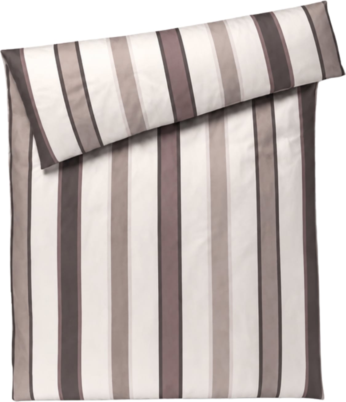 Banks Bettdeckenbezug 240 x 220 cm, Stone, Mako-Satin
