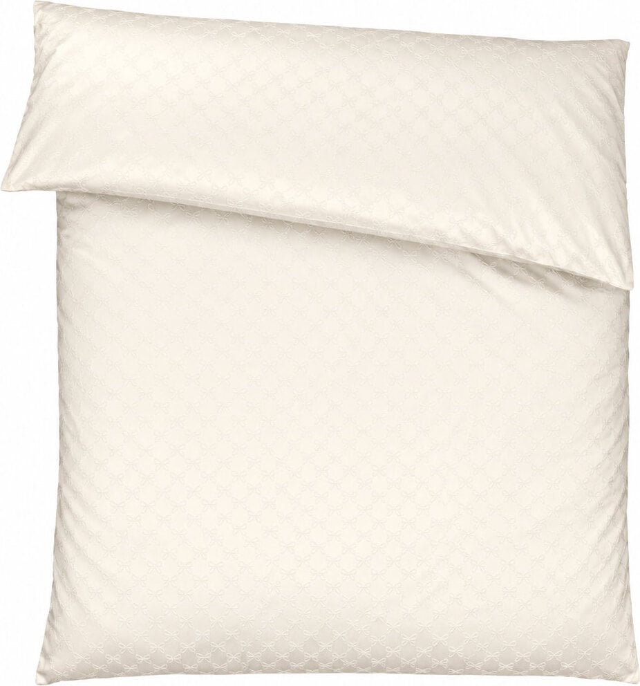 Cornflower Bettdeckenbezug 240 x 220 cm, natur, Mako-Satin