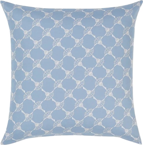 Cornflower Double Kissenbezug 40 x 40 cm, Bright Blue, Mako-Satin