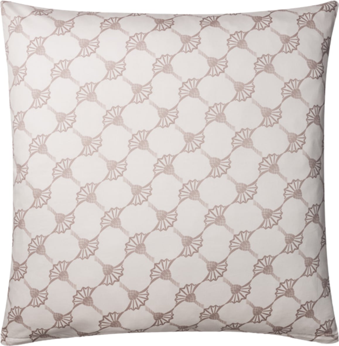 Cornflower Double Kissenbezug 40 x 40 cm, light cream, Mako-Satin