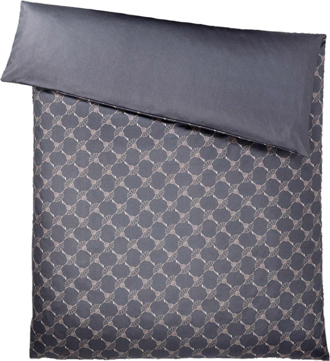 Cornflower Gradiant Bettdeckenbezug 135 x 200 cm, steinfarben, Mako-Satin