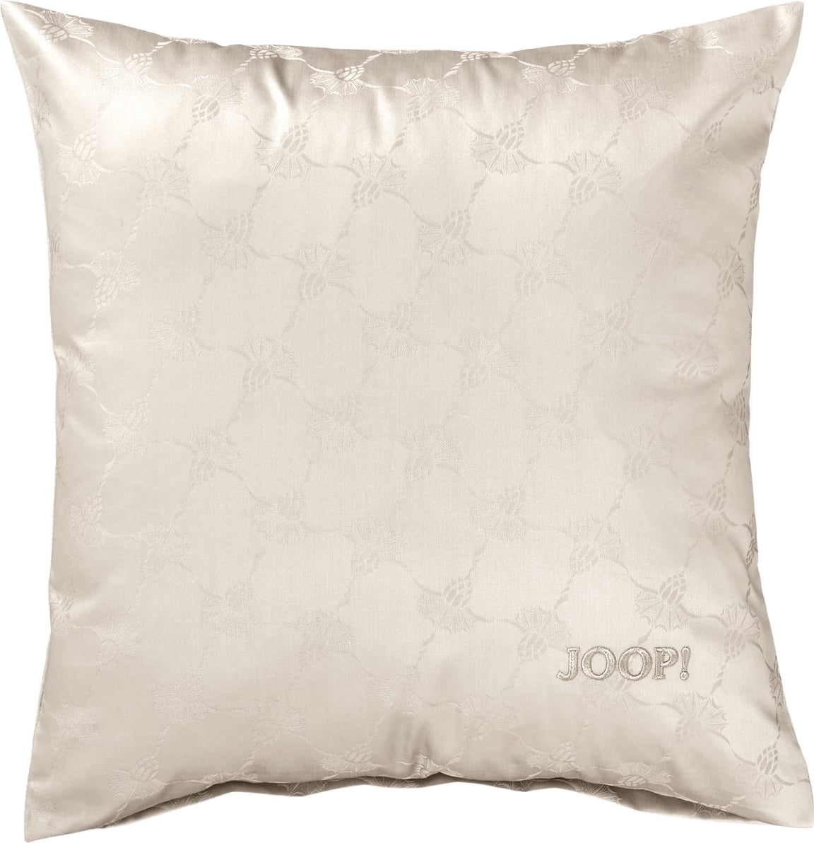 Cornflower Kissenbezug 40 x 40 cm, naturfarben, Mako-Satin