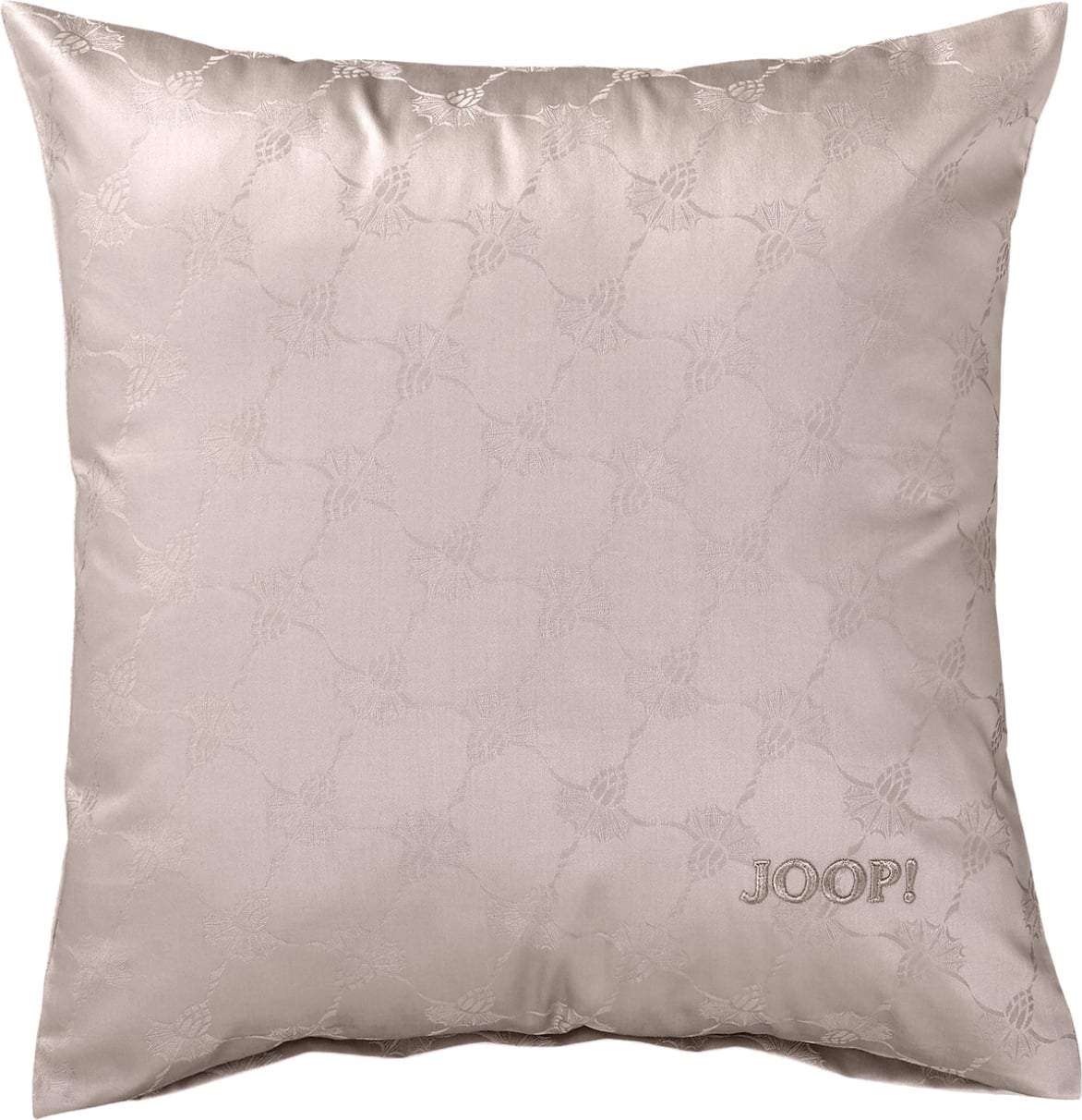 Cornflower Kissenbezug 40 x 40 cm, sandfarben, Mako-Satin