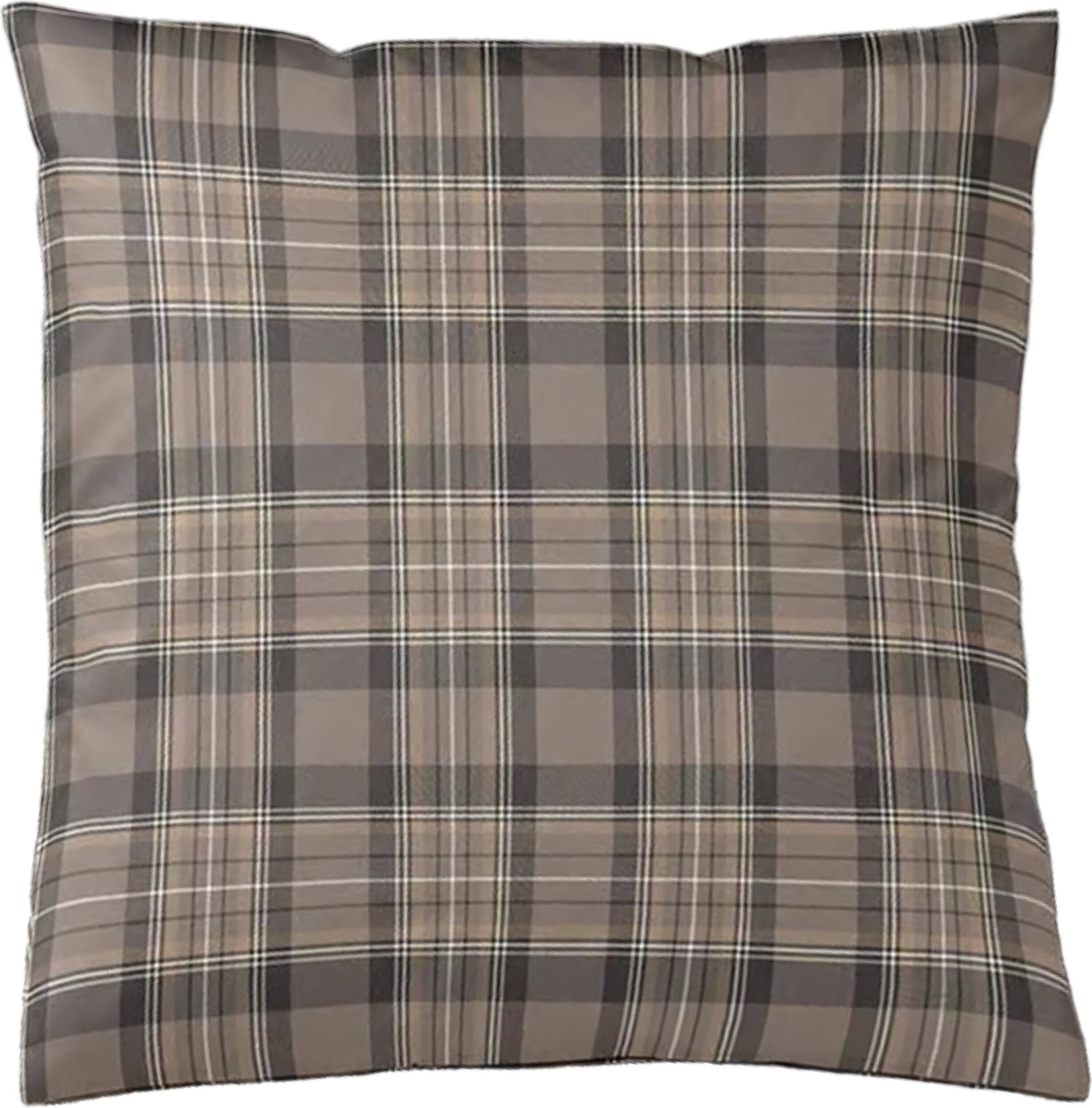 Soft Frames Kissenbezug 70 x 90 cm, braun, Flanell-Baumwolle