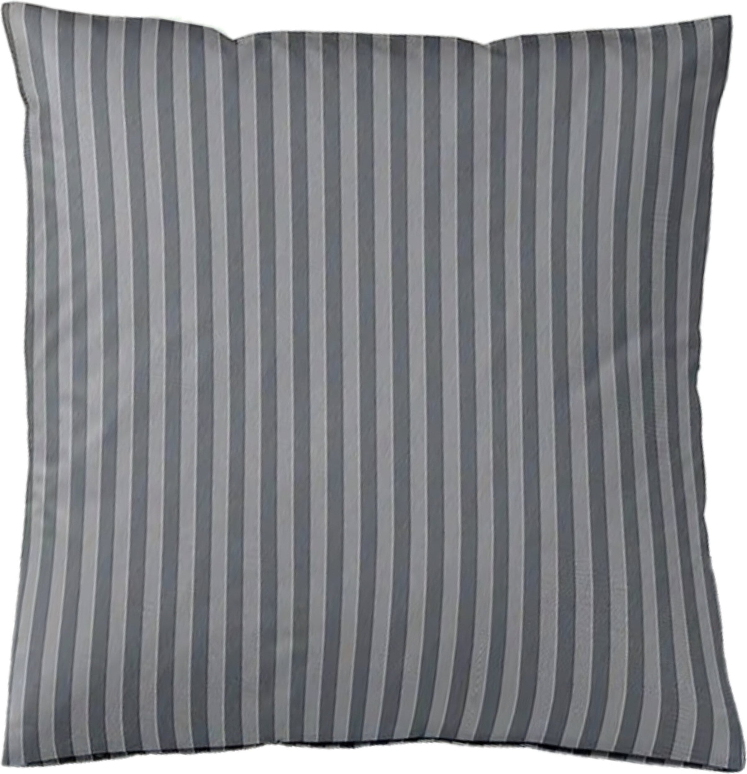 Soft Lines Kissenbezug 80 x 80 cm, blau, Flanell-Baumwolle